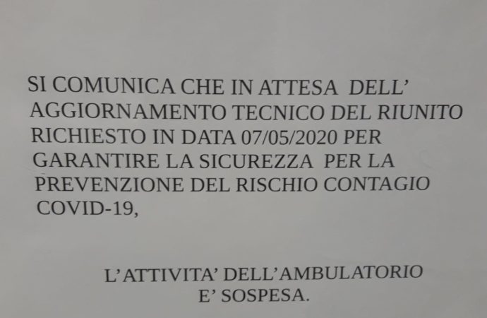 Chiuso l’ambulatorio odotoiantrico di Campi, mancano misure anticovid