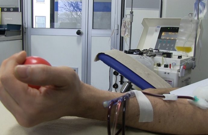 Prima donazione di plasma a Lecce per combattere il Covid-19