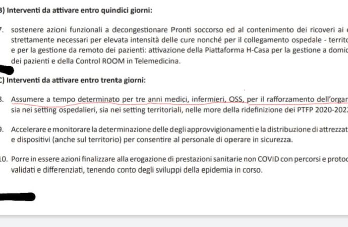 Sanità in sciopero, servono uomini in corsia, ma non si stabilizzano i precari