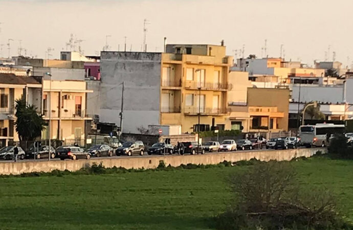 Drive – in tamponi, a San Cesario è caos viabilità