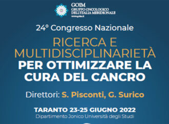 I massimi esperti in oncologia a Taranto per il congresso nazionale del sud Italia